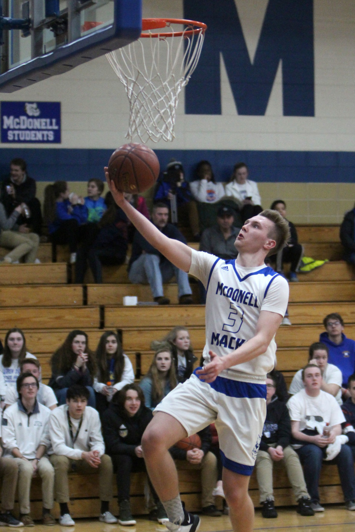Prairie Farm at McDonell boys basketball 2-26-19